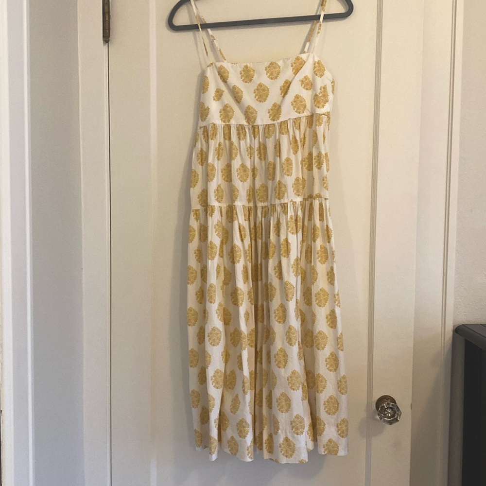Jcrew midi sundress, size 4. Only worn once.